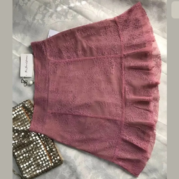 FOR LOVE AND LEMONS Bianca Mini Skirt Size Large - Picture 2 of 8